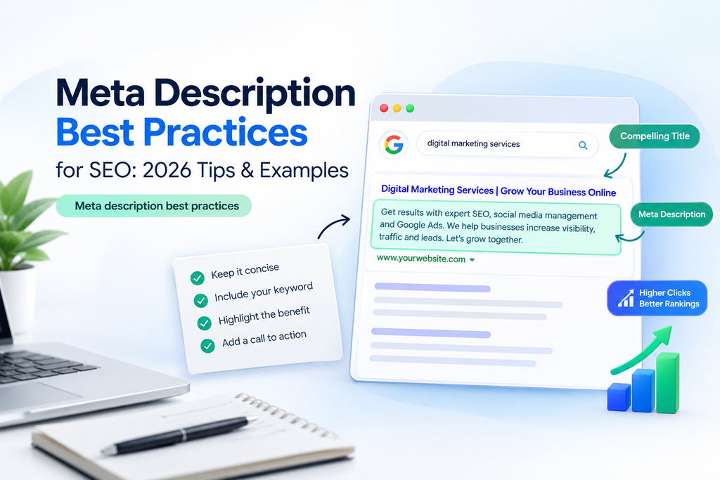 Meta Description Best Practices for SEO: 2026 Tips & Examples 
